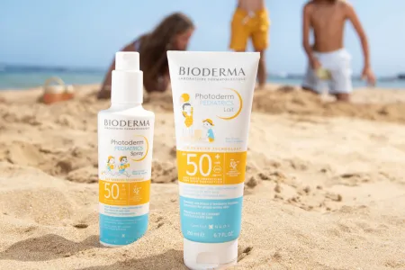 SPF50+ Sun Milk for children and SPF50+ Children's Sun foam 